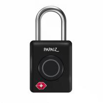 Cadeado Para Mala Tsa 35B com Biometria e Senha Preto Papaiz Cadeado Para Mala Tsa 35B com Biometria e Senha Preto Papaiz