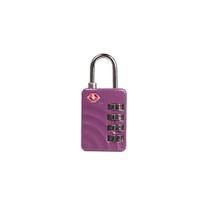 Cadeado para Mala TSA com Segredo 4 Dígitos Roxo