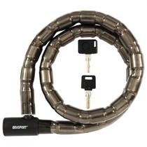 Cadeado Para Moto Brasfort Com Chave 22Mm X1,00M - 7012