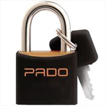 Cadeado Pequeno Pado 20mm Color Latão Mala Mochila Armário