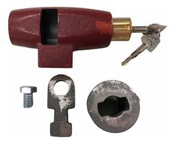 Cadeado Piso Soleira Para Porta De Aço Milano Automatico