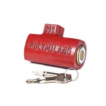 Cadeado Porta Aço Chave Tetra PolyMilano Automatico 012