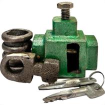 Cadeado Porta Aco Ml King Tetra Verde Cadeado Porta Aco Ml King Tetra Verde