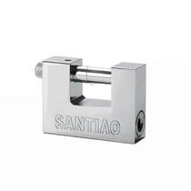 Cadeado retangular de 60 mm anti-corte e antifuro com 3 chaves Cadeado retangular de 60 mm anti-corte e antifuro com 3 chaves