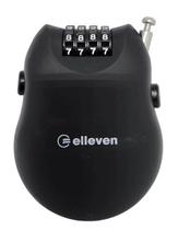 Cadeado Retratil Bike + Capacete Com Segredo 3mmx1200mm - ELLEVEN