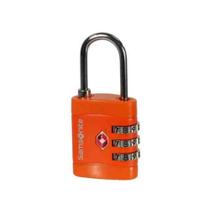 Cadeado Samsonite TSA com Combinação Laranja CO1096037 Cadeado Samsonite TSA com Combinação Laranja CO1096037