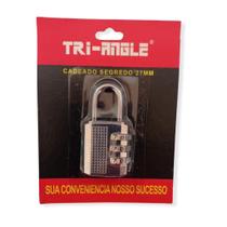 cadeado segredo 27mm - TRI-ANGLE cadeado segredo 27mm - TRI-ANGLE