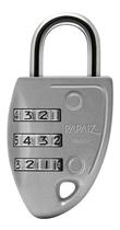 Cadeado Segredo Papaiz Cs23 30mm Zamac Prata