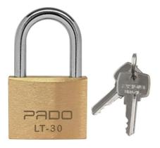 Cadeado Segurança Casa Portão Porta Latão Pado Lt 30mm Cadeado Segurança Casa Portão Porta Latão Pado Lt 30mm