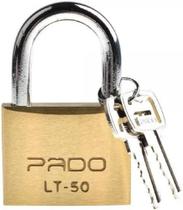 Cadeado Segurança Casa Portão Porta Latão Pado Lt 50mm Cadeado Segurança Casa Portão Porta Latão Pado Lt 50mm