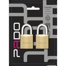 Cadeado SM 2 E-35mm 4 Chaves Iguais - 51005516 - PADO
