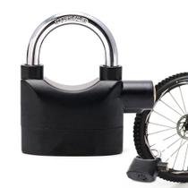 Cadeado Sonoro 110dB Proteção Máxima Moto Bike Janela