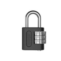 Cadeado Stam 25mm C/ Segredo Senha Armário, Mala Preto Fosco