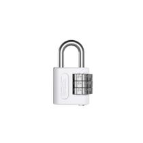 Cadeado Stam com Segredo zamac Branco 25mm porta portão