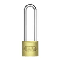 Cadeado Stam Haste Longa 30mm Zamac Latonado E-Coat