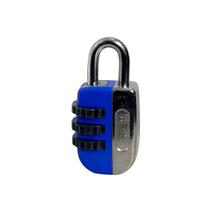 Cadeado stam segredo 20mm life colors azul