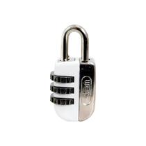 Cadeado stam segredo 20mm life colors branco