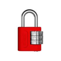 Cadeado Stam Segredo 25 mm Vermelho