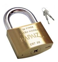 Cadeado Tetra-Chave Papaiz 50mm CRT50 - PAPAIZ CADEADO