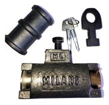 Cadeado Tetra P/ Porta Aço Milano