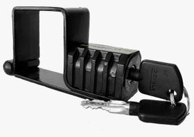 Cadeado Tetra Para Portão Dovale N.3 - 50 X 30 Mm
