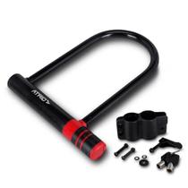 Cadeado Tipo U Lock 240mm Bicicleta Moto Anti Antirroubo Átrio BI083