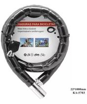 Cadeado Trava 100cm Aço Reforçado Grosso Moto, Bike, Portão Cadeado Trava 100cm Aço Reforçado Grosso Moto, Bike, Portão