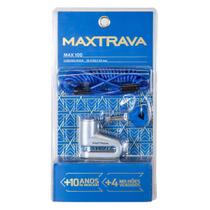 Cadeado Trava Corrente Disco Aço 5,5mm MaxDisc MaxTrava