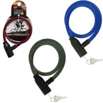 Cadeado / trava de bicicleta / moto colors 65cmx8mm - Clink