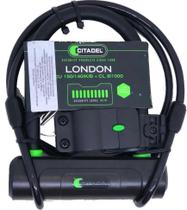 Cadeado Trava U-Lock Citadel London Cu 150/140 Chave E Cabo