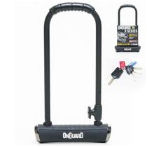 Cadeado Trava U-Lock Onguard Pitbull 8002 Preto