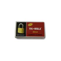 Cadeado Tri-Angles 20 mm Para Malas, Bolsas, Armário Cadeado Tri-Angles 20 mm Para Malas, Bolsas, Armário
