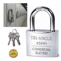 Cadeado TrianGle Chave Atomica 45MM Proteção Contra Furto