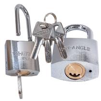 Cadeado TrinGle Lançamento Chave Atomica 45MM Antibroca, Antimixa Prevenção Antifurto Cadeado TrinGle Lançamento Chave Atomica 45MM Antibroca, Antimixa Prevenção Antifurto
