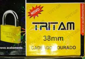 Cadeado Tritam 38mm Caixa C/ 12un