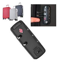 Cadeado Tsa 007 Anti Violação Bagagem Mochila Mala Mod. A2 Preto Cadeado Tsa 007 Anti Violação Bagagem Mochila Mala Mod. A2 Preto