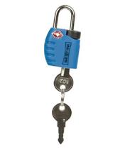 Cadeado TSA Azul com chave Sestini