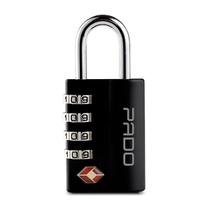 Cadeado TSA Executive 4 Segredos Preto Pado