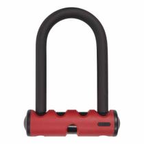 Cadeado U-lock Abus U-Mini 40/130HB140 com chave preto e vermelho
