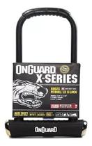 Cadeado U-lock Onguard Pitbull LS 8002 com chave preto