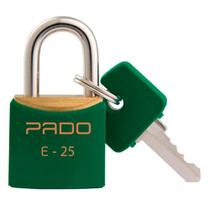 Cadeado Verde 25mm Pado E-25 Cadeado Verde 25mm Pado E-25
