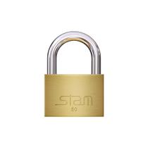 Cadeado Zamac Latonado E-Coat 50mm Stam Cadeado Zamac Latonado E-Coat 50mm Stam