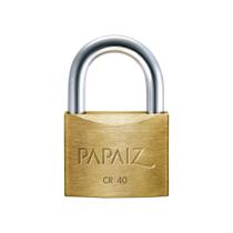 Cadeados 40mm Papaiz Kit 15 Peças Mesmos Segredos -30 Chaves