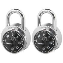 Cadeados Combinados Master Lock 1500T - Pacote com 2