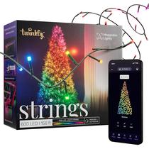 Cadeia de luz LED Twinkly Strings 600 RGB 48m IP44 Cadeia de luz LED Twinkly Strings 600 RGB 48m IP44