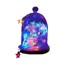 Cadeia De Luzes LED USB Em Forma De Estrela Para Decoração De Festa, Casa, Casamento, Terraço,