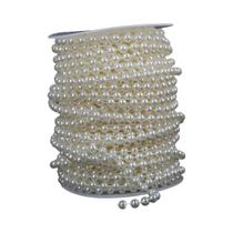 Cadeia De Pérolas ABS De Dupla Fileira Para Vestido De Casamento, Acessórios De Joias DIY 3-10mm