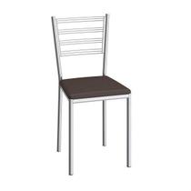 Cadeira 91CMX42CMX50CM com Encosto Dallas Marrom