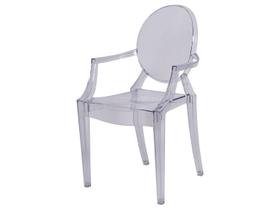 Cadeira Acrílica com Braço Or Design