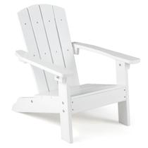 Cadeira Adirondack Infantil Giantex Branca em HIPS para Área Externa Cadeira Adirondack Infantil Giantex Branca em HIPS para Área Externa